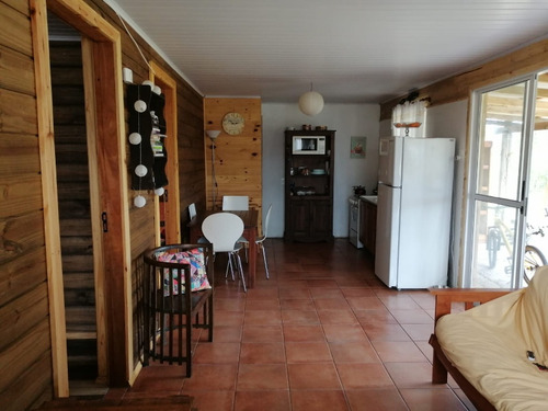 Imagen 13 de 18 de Cabaña Dos Dormitorios, Dos Baños, 600 Mts Terreno Esquinero A Una Cuadra De La Playa.