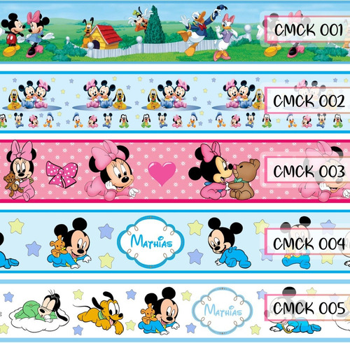 Vinilos Decorativos Infantiles Cenefa 1,48mts Personalizado