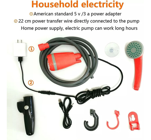 Para Regadera Eléctrica Portátil Para Baño Enviar Un