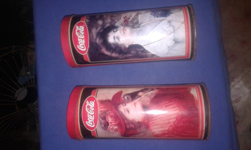 Lata Colecion Coca Cola Ctms 25,5 X 10,5 De Diametro