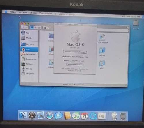 Apple Power Macintosh G4 800 (quicksilver 2002) Retro (Usado)