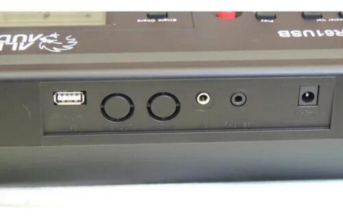 Teclado Alde Audio Tsr 61usb Electronico 61 Teclas 128 Voces Color Negro