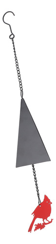 Campana De Viento Con Decoración Colgante De Hierro Con Form