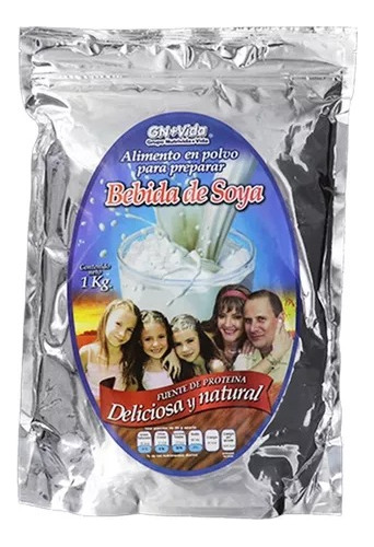 Bebida De Soya Chocolate ,fresa, Vainilla Y Natural 1 Kg