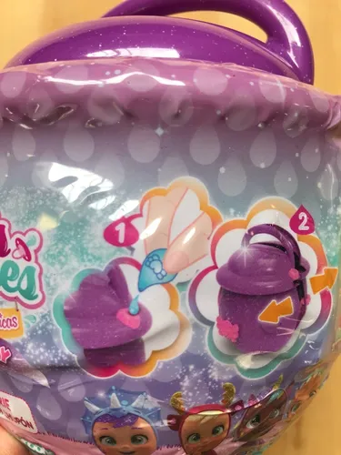 Bebes Llorones Chilloncitos Fantasy Casita Chupon Morado