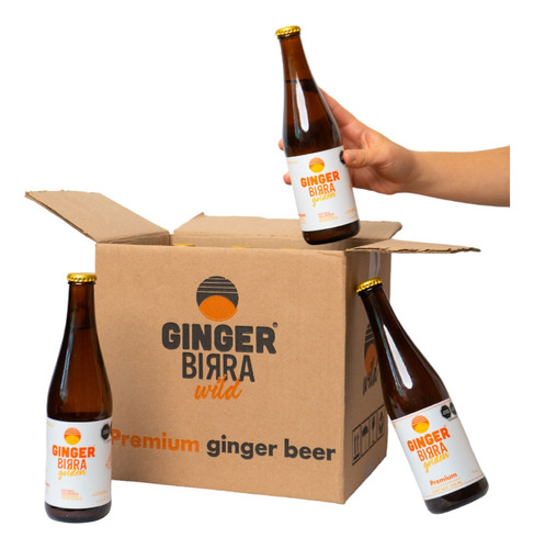 Ginger Birra Golden | 12pack De Turmeric Ginger Beer