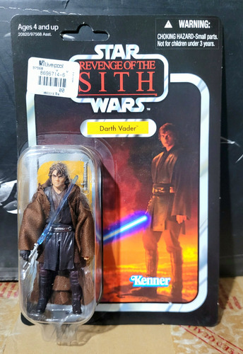 Anakin Skywalker Vintage Collection Darth Vader Black Series (Usado)