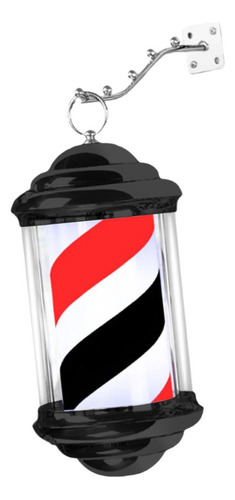 Poste De Barbero Con Luz Led, Letrero Led Giratorio Estilo A