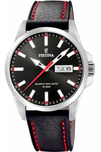 Reloj Hombre Festina Cuero F20358/4 Relojesymas