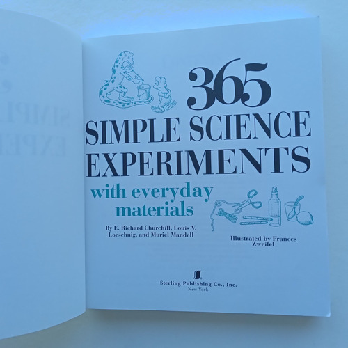 365 Simple Science Esperiments With Everyday Materials. E. R (Usado)
