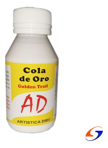 Adhesivo Cola De Oro Ad 100ml. Serviciopapelero