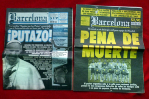 Revista Barcelona Nº 85 Y Nº 317