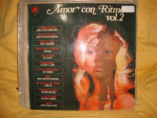 Vinilo Amor Con Ritmo Volumen 2 Music Hall Pop Orchesta Cp1