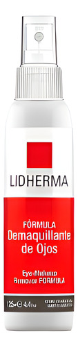 Fórmula Desmaquillante De Ojos Lidherma 125ml. Sin Enjuague.