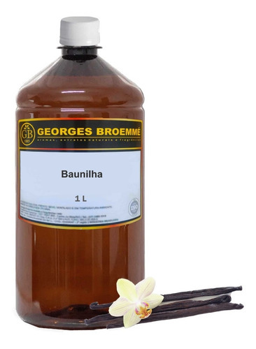 Essência De Baunilha Alimentícia Gb Georges Broemmé 1 Litro