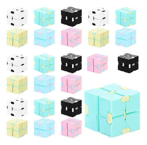 Cubo De 24 Piezas De Juguete Sensorial Para La Ansiedad, Jug