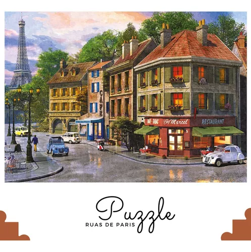 Puzzle 3000 peças Montmartre - Loja Grow