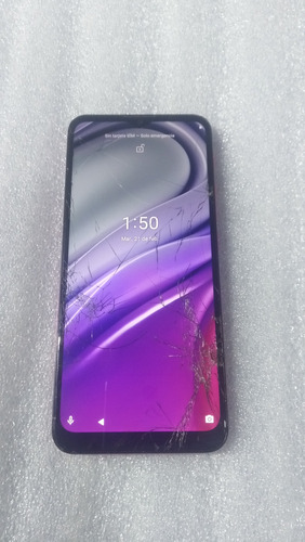 Motorola G20 Con Detalle En Cristal Rosa Chicle (Usado)