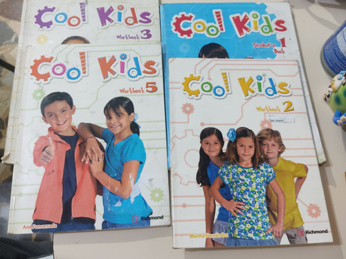 Libros Cool Kids Student Book Y Workbook Varios Años