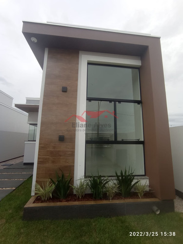 Imagem 3 de 15 de Casa 2 Quartos Sendo 1 Suíte Em Bosque Da Mata - Tijucas - 535