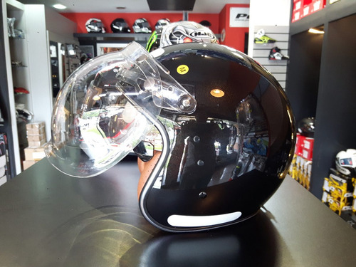 Viseira Bolha Com Flip Para Capacete Zeus 380 Cristal