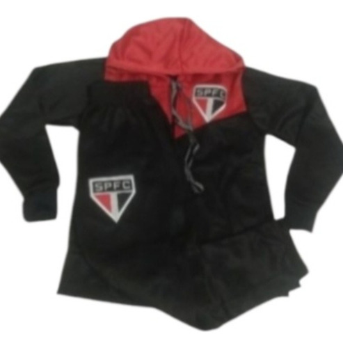 Conjunto Infantil Agasalho Juvenil Zr97 Preto 14