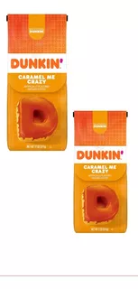 2 Piezas Dunkin' Caramel Medium Roast Ground Coffee 312g C/u