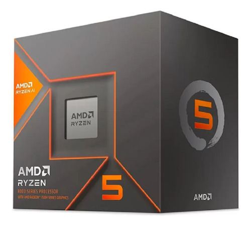 Procesador Amd Ryzen 5 8600g, Am5, Graphics Amd Radeon 760m