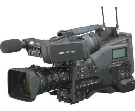 Filmadora Sony Pmw-320k Xdcam Ex Full Hd Com Lente De Zoom 16x Sony
