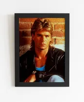 Comprar Quadro Decorativo Macgyver Richard Dean Poster Moldurado