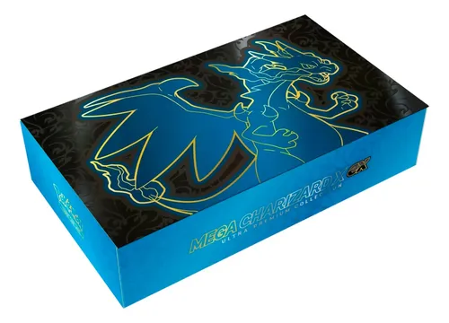 ポケモンカードゲーム Pokemon TCG Charizard Ultra Premium Box Pokémon Mega Charizard X Ex Ultra-premium Collection Inglês