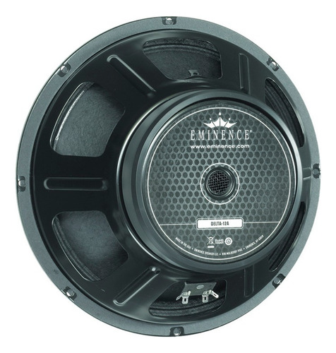 Alto-falante preto Éminence Delta-12A