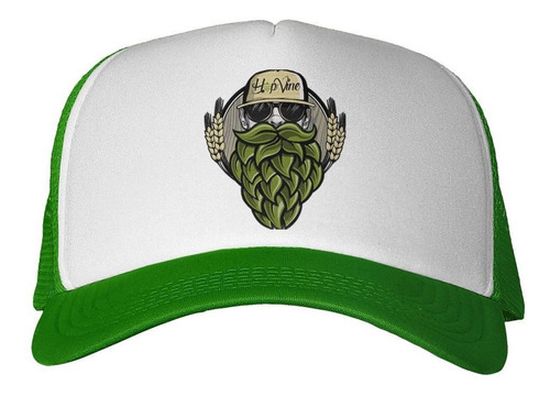 Gorra Lente Barba Gorra Planta