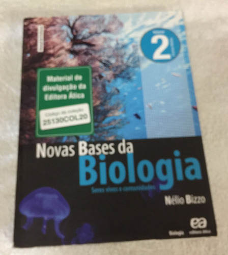 Novas Bases Da Biologia - Volume 2 - Nélio Bizzo