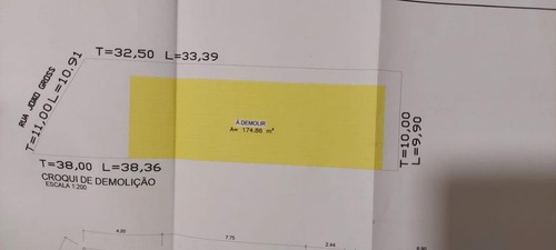 Imagem 5 de 6 de Terreno Com Planta Aprovada À Venda, 365 M² Por R$ 750.000 - Centro São Bernardo Do Campo - São Bernardo Do Campo/sp - Te0135