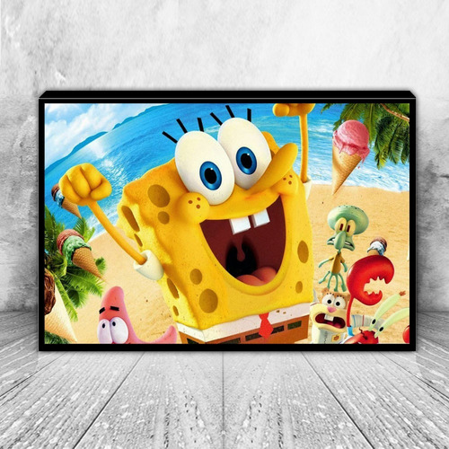 Cuadro Decorativo Bob Esponja C3681