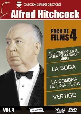 Alfred Hitchcock Vol.4 (4 Discos) Pack Dvd