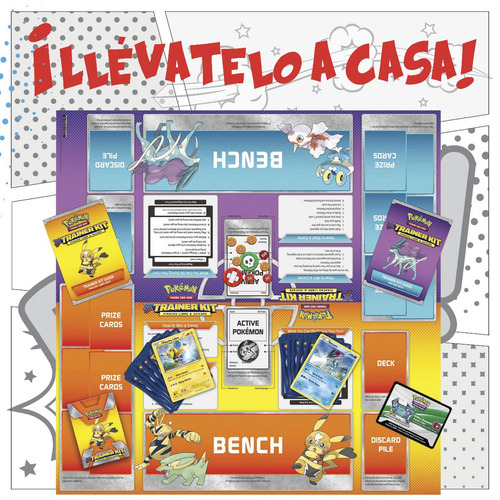 Trainer Kit Trading Card Game Pikachu Libre/suicune Pokemon