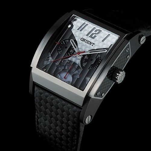 Relógio De Pulso Orient Pulseira Couro Gtscm0001