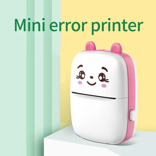 Mini Impresora Térmica Portátil Gatita Bluetooth