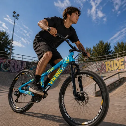 Bike Viking Freeride Tuff 25 Aro 26 21 Velocidades Mcz18 | Frete