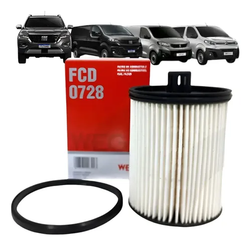 Filtro De Combustivel Citroen Jumpy Peugeot Expert 1.5 Scudo
