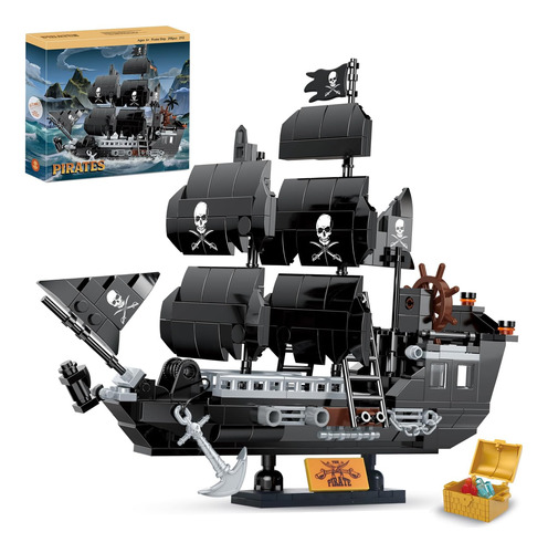 Brick Story Juegos De Construcción De Barcos Piratas Kits De