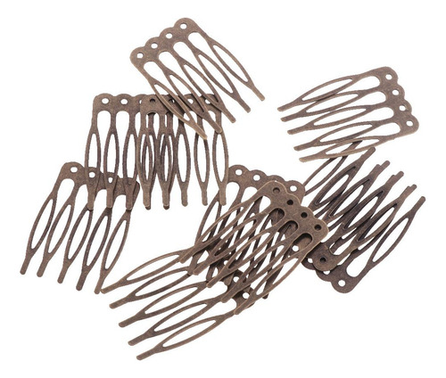 Del Cabellero Del Metal 3x Para Los Accesorios Nupciales Del