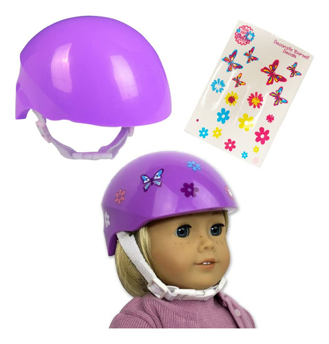 Mueca Casco De La Bici, Color Morado Casco De La Bici Con Ea