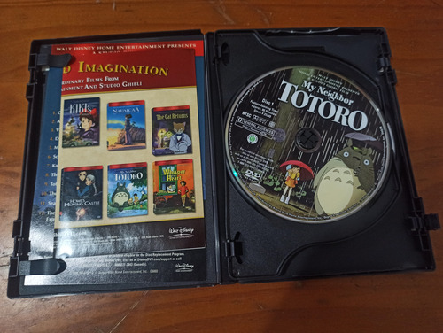 Dvd My Neighbor Totoro Do Studio Ghibli (importado-duplo)