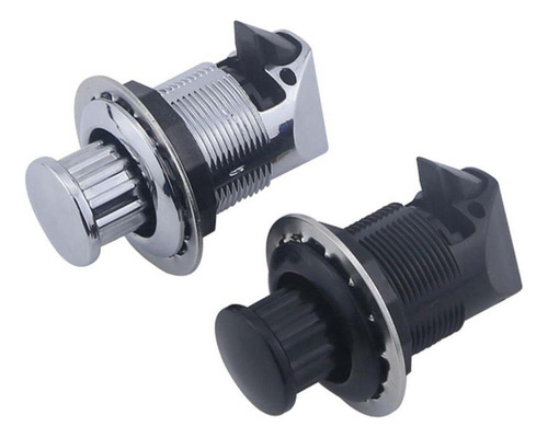 Mz Rv Pops Out Turn To Open Knob Latch Accesorio De Cromo