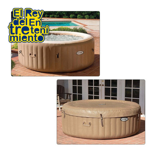 Imagen 5 de 7 de Intex Jacuzzi Purespa Hidromasaje 4personas Inflable El Rey