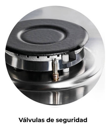 Anafe A Gas Longvie A6600rxf Inox Rejillas De Ventilación Color Acero Inoxidable Acero Inoxidable