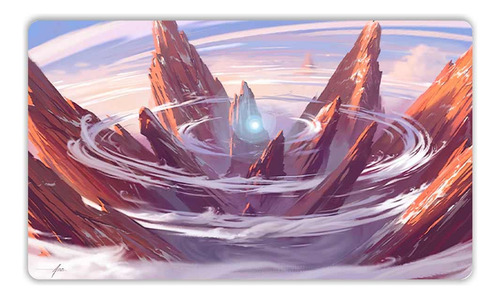 Paramint Lotus Quest (stitched) - Mtg Playmat De Asur Misoa